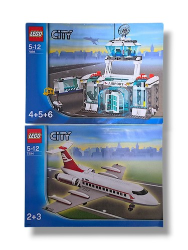 Lego city 7894 flughafen - lego,