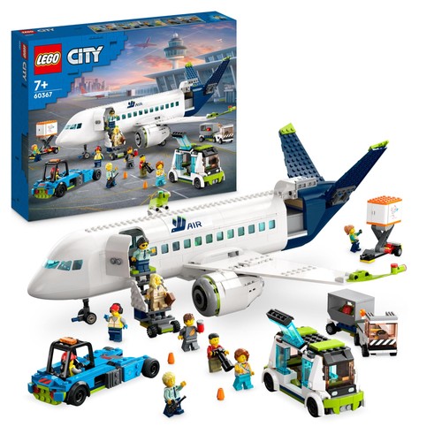 Lego city passagierflugzeug - lego,