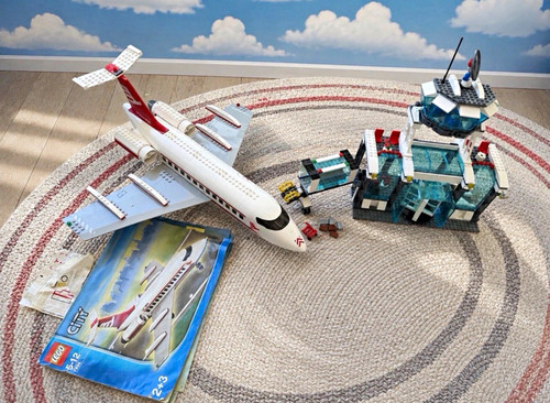 Lego city großer - großer, flughafen