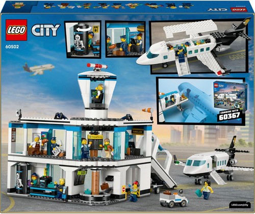 Lego flughafen mit flugzeug - flughafen,