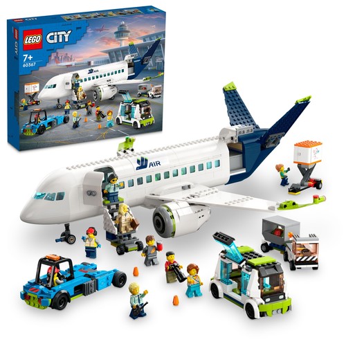 Lego city passagierflugzeug - lego,