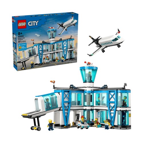 Lego 60502 city flughafen mit - flughafen,